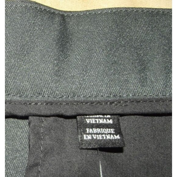 oobe Pants Womens 12 x 29" Gray Polyester Flat Front straight leg Uniform Work - Picture 5 of 10